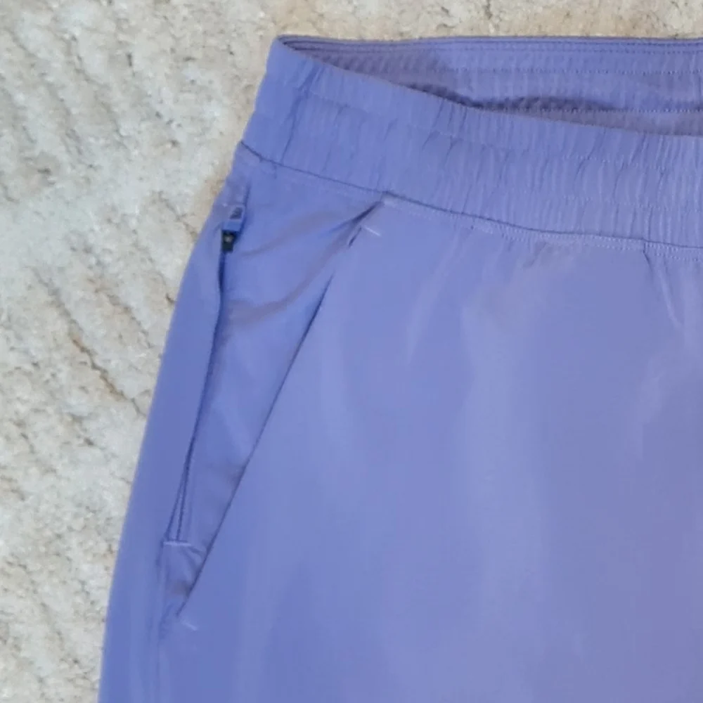 Lululemon Athletica Purple Men Shorts, Size L.